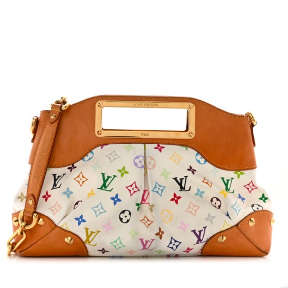 Louis Vuitton Handbags - SOLD- Louis Vuitton Multicolor Monogram Judy Murakami Shoulder Handbag with COA